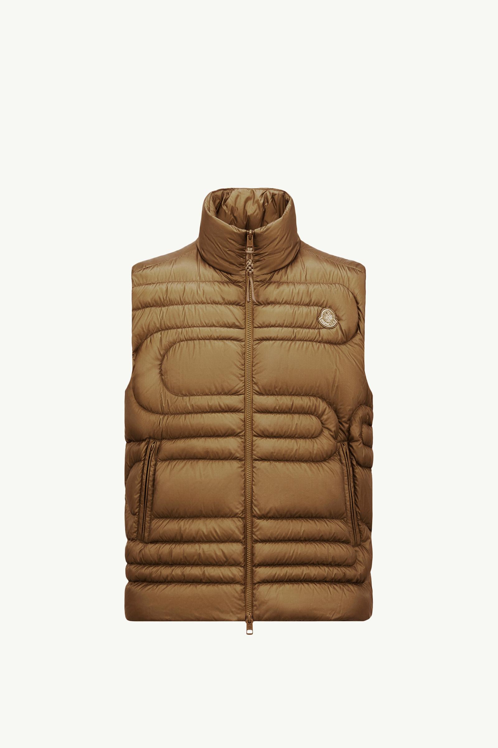 Emeishan Snake-Quilted Down Gilet
