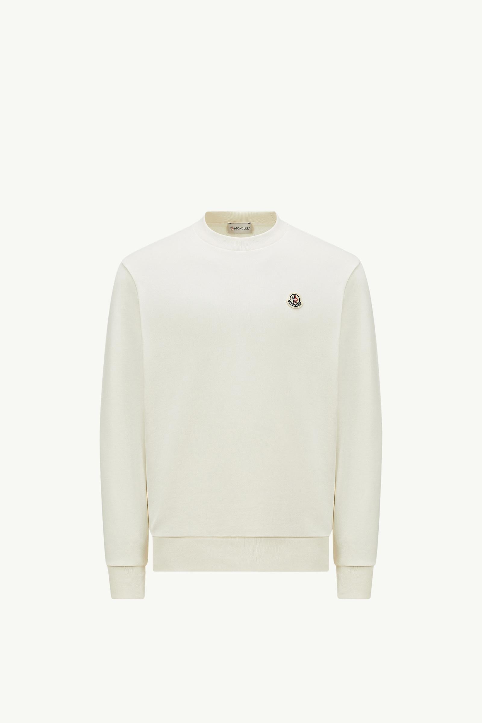 Logo Patch Cotton Sweatshirt