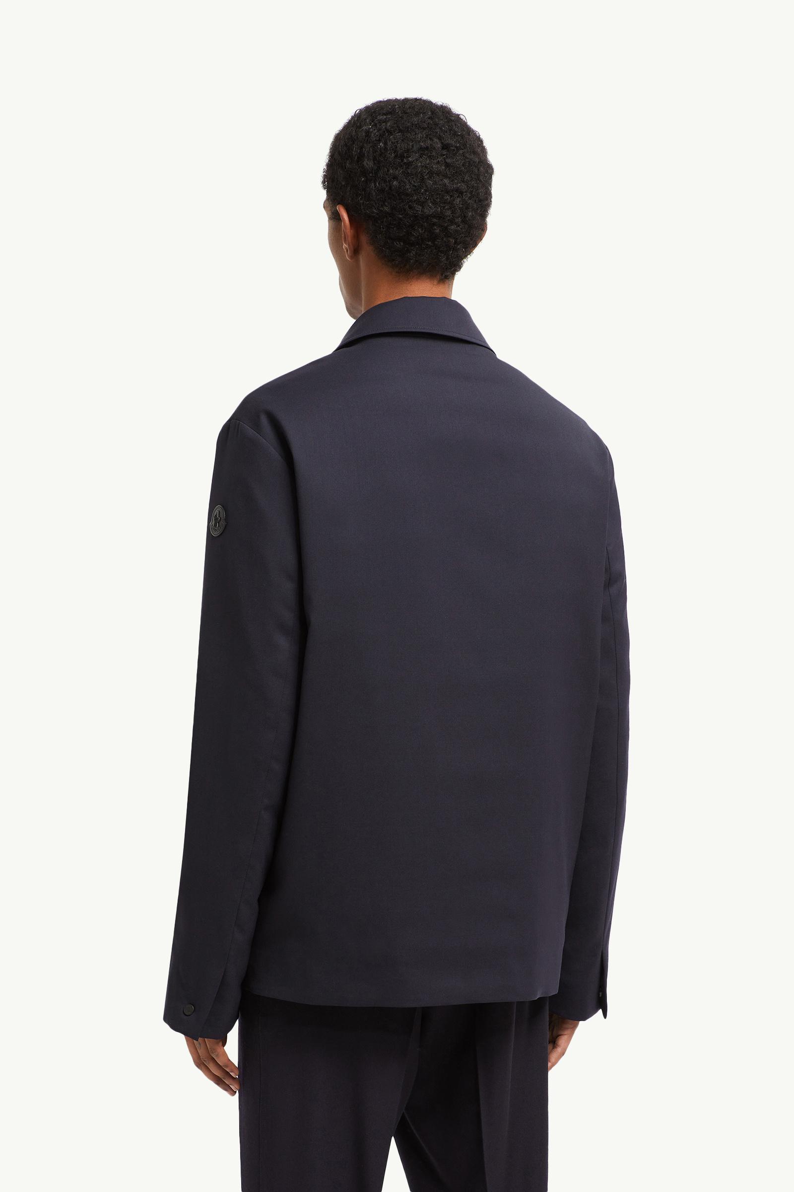 Plumel Wool Gabardine Down Shirt Jacket