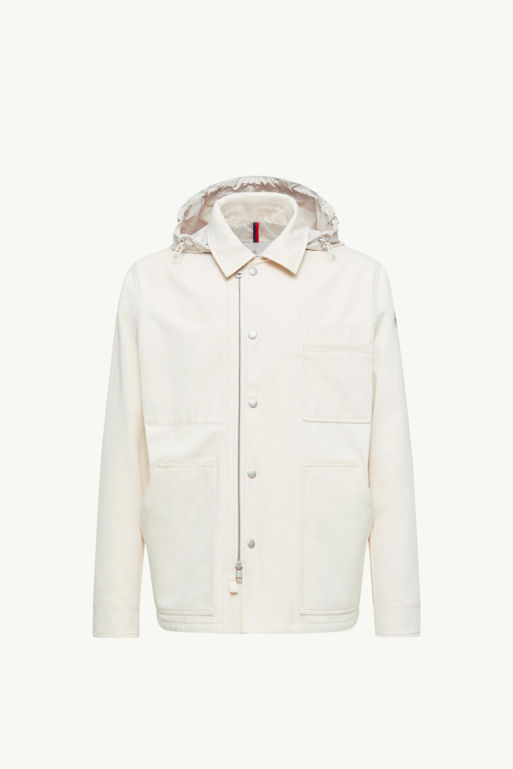 Guerledan Hooded Cotton Shirt Jacket