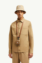 Cotton Gabardine Shirt Jacket