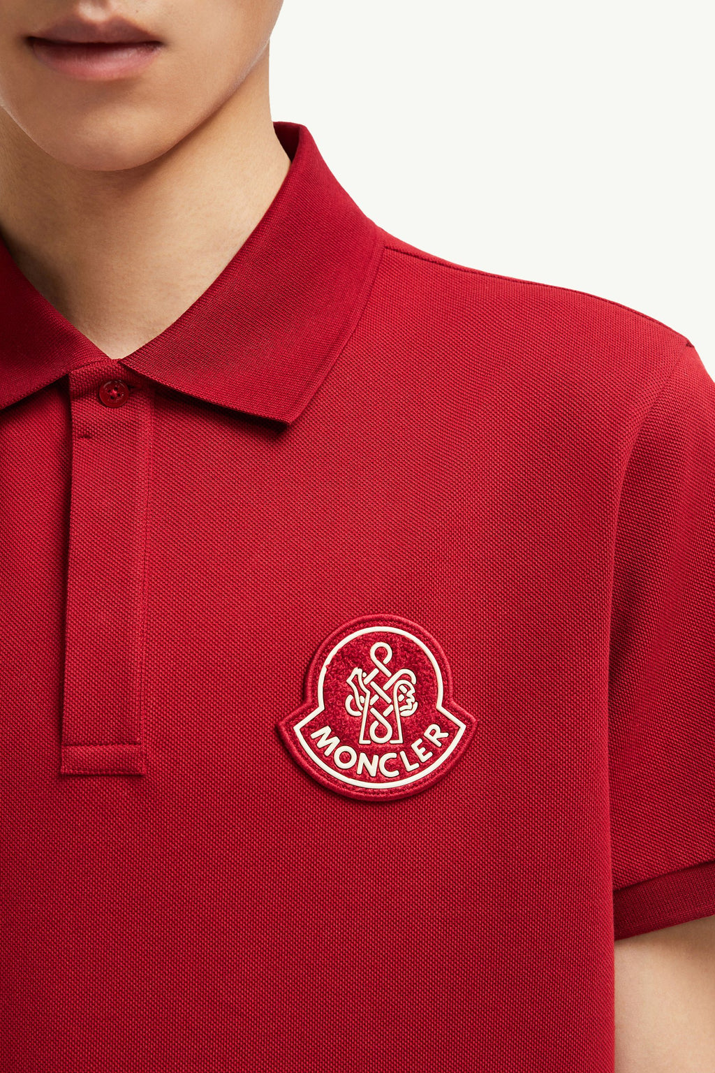 Year of the Snake Patch Cotton Piquet Polo Shirt