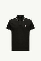 Logo Patch Cotton Polo Shirt