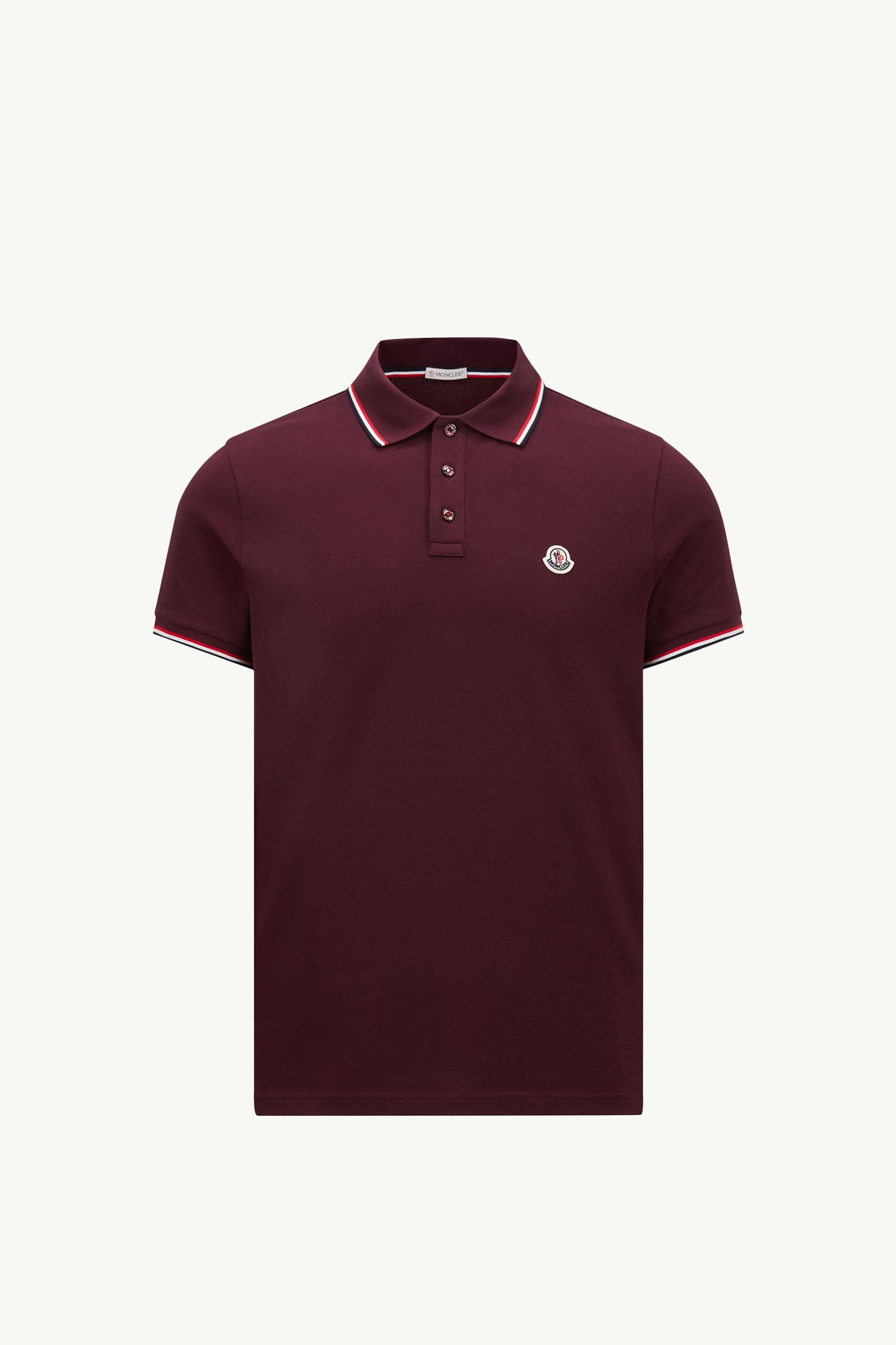 Tricolor-Trimmed Cotton Piquet Polo Shirt