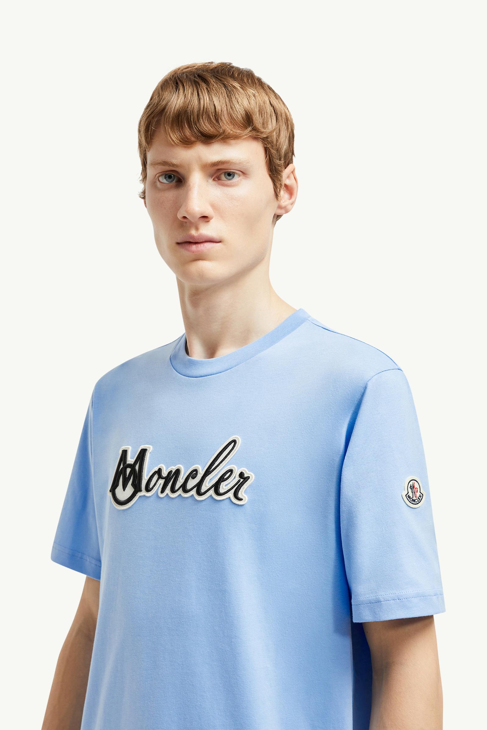 Embroidered Varsity Logo Cotton T-shirt