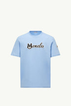 Embroidered Varsity Logo Cotton T-shirt