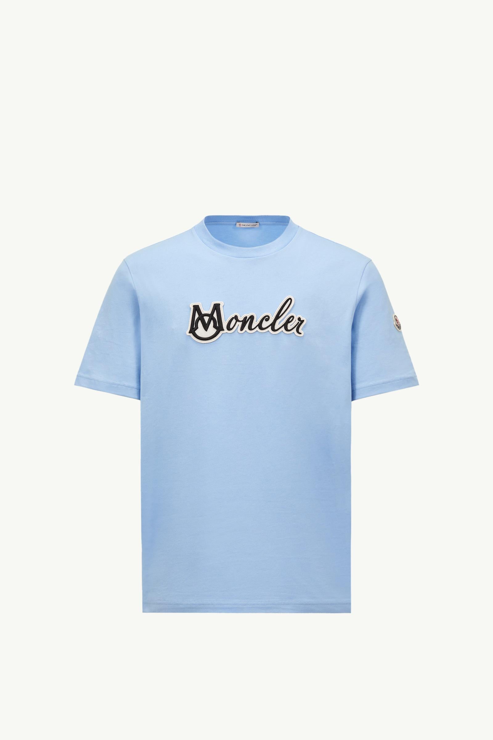 Embroidered Varsity Logo Cotton T-shirt