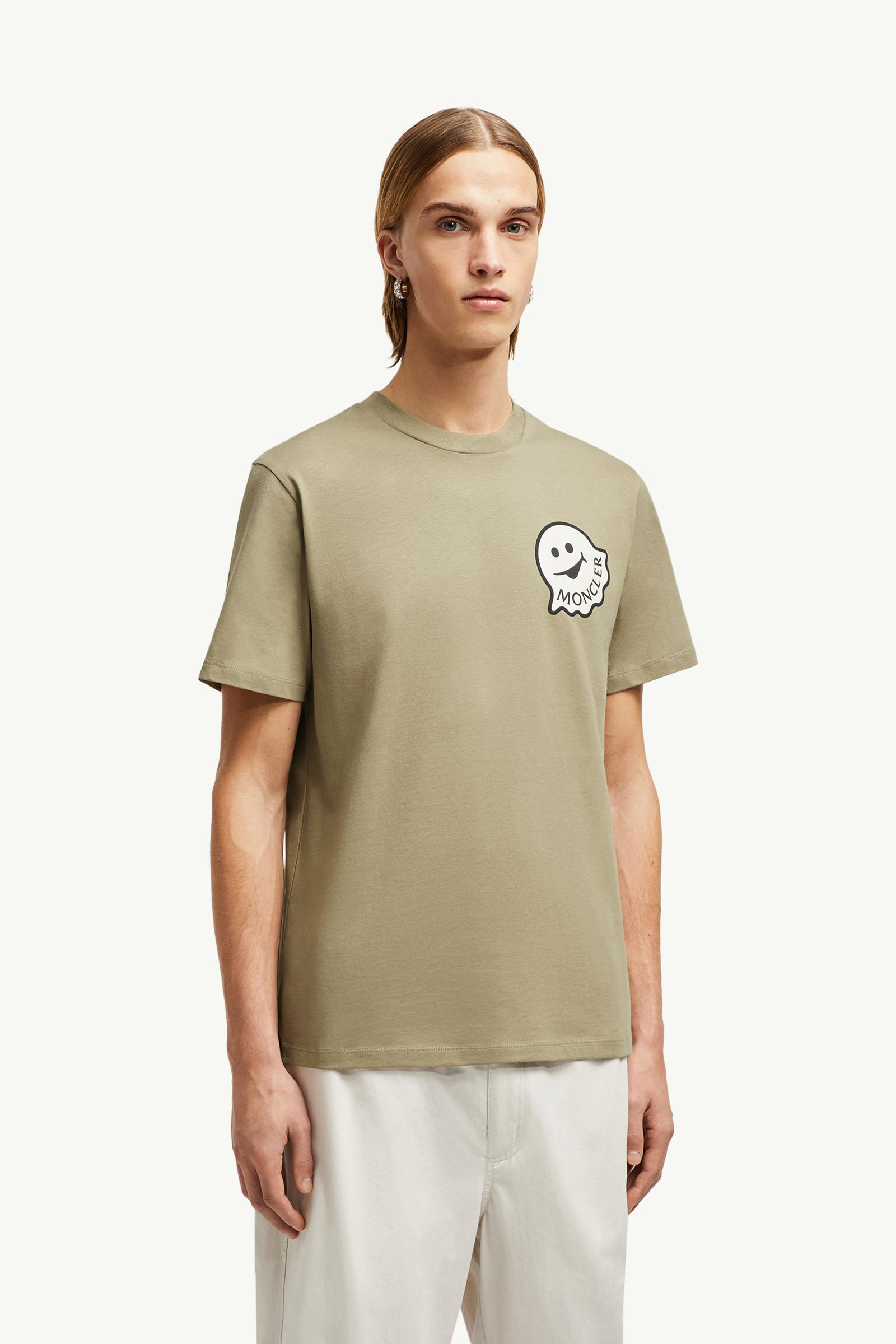 Cartoon Logo Cotton T-Shirt