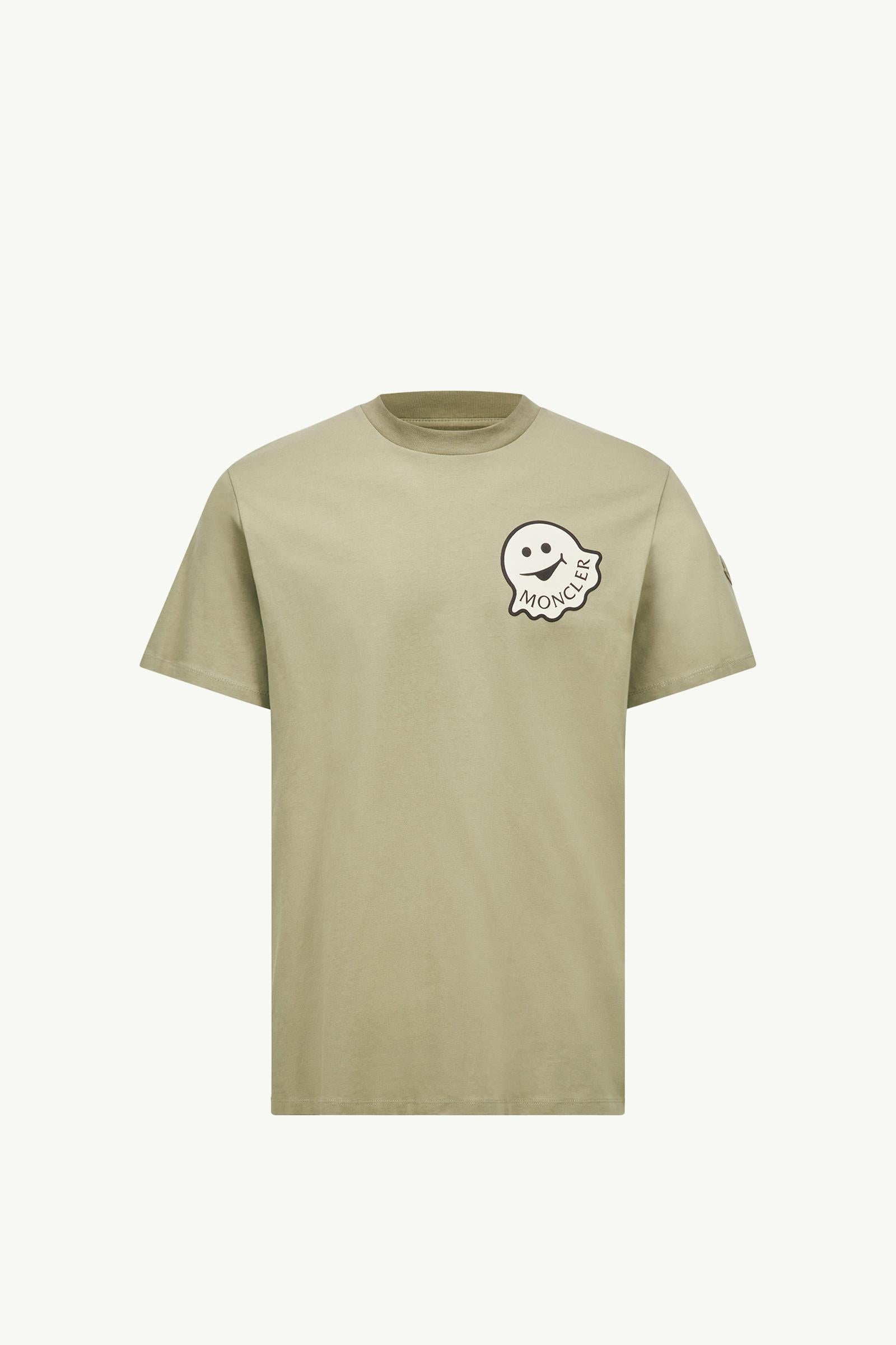 Cartoon Logo Cotton T-Shirt