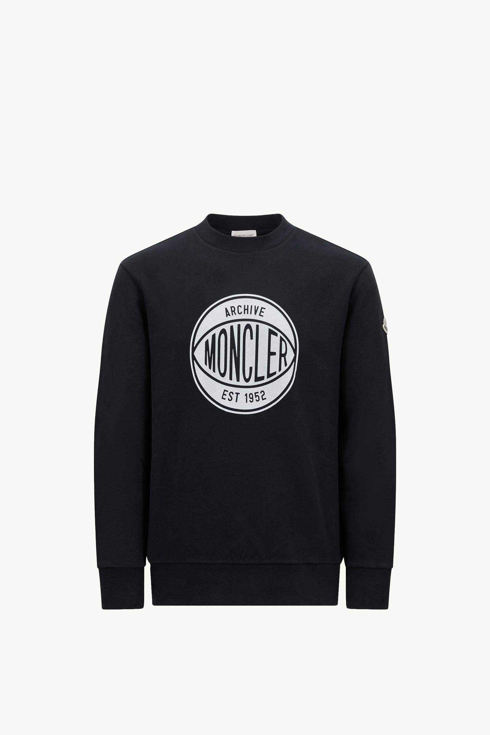 Basketball Logo Cotton Sweatshirt