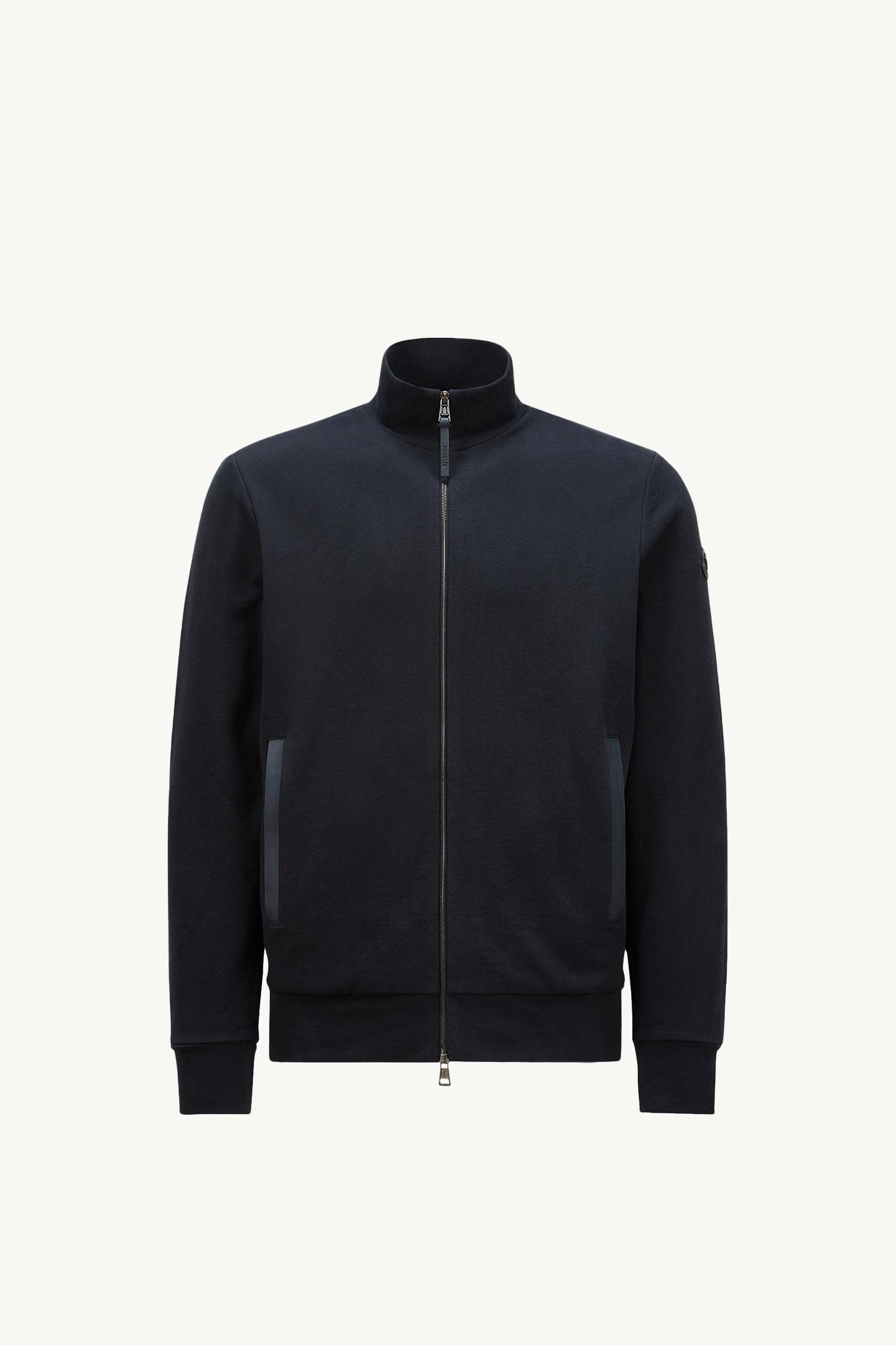 Suede-Trimmed Cotton & Cashmere Sweatshirt