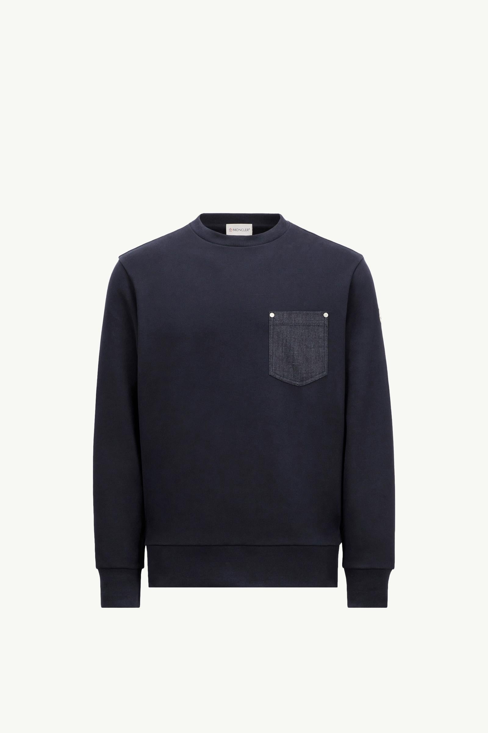 Cotton & Denim Sweatshirt