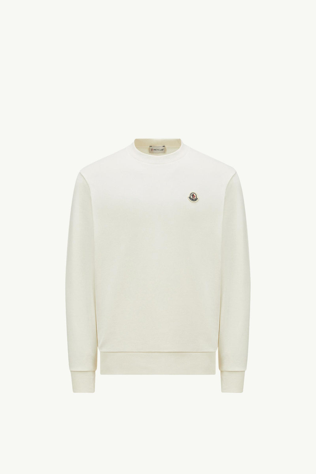 Logo Patch Cotton Sweatshirt