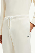 Logo Patch Cotton Track Pants