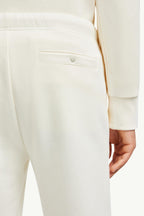 Logo Patch Cotton Track Pants