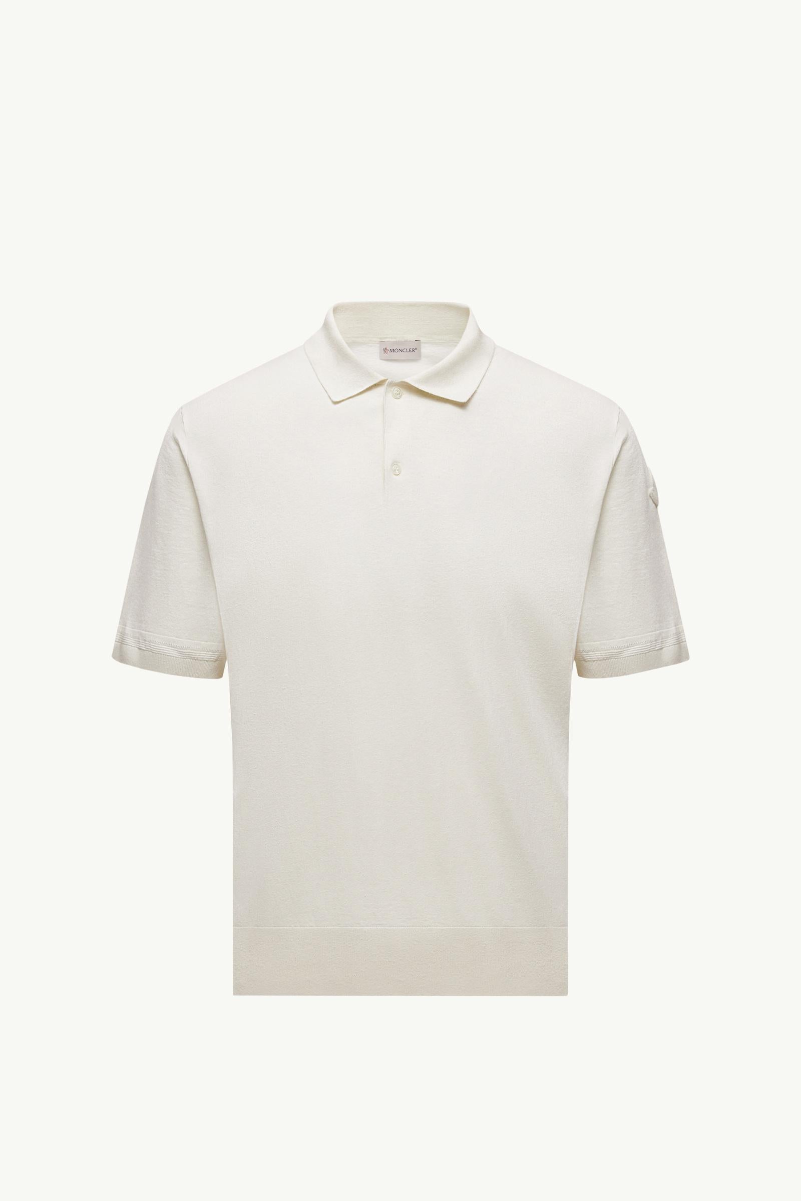 Silk & Linen Knit Polo Shirt