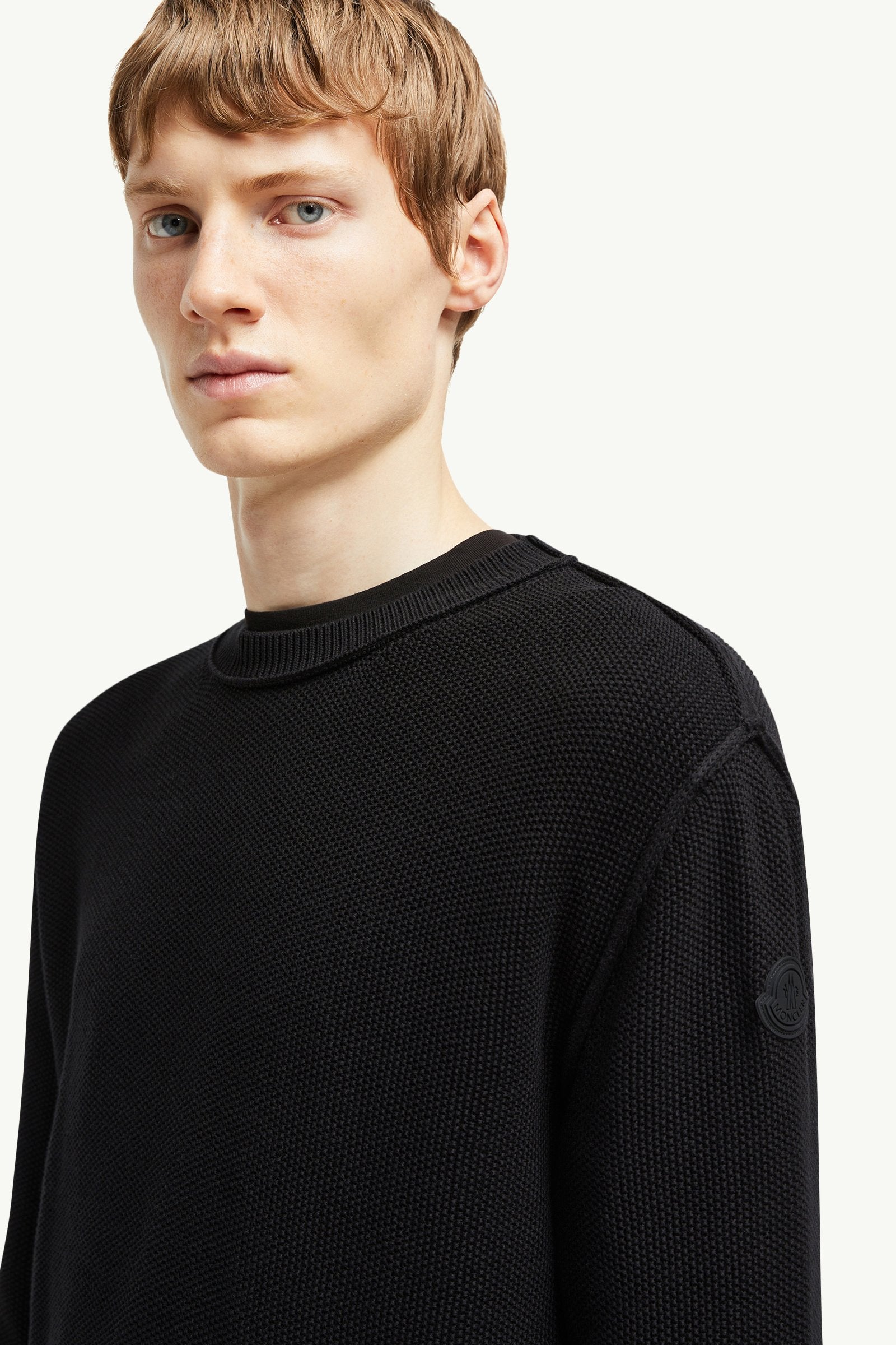 Textured Cotton Jumper