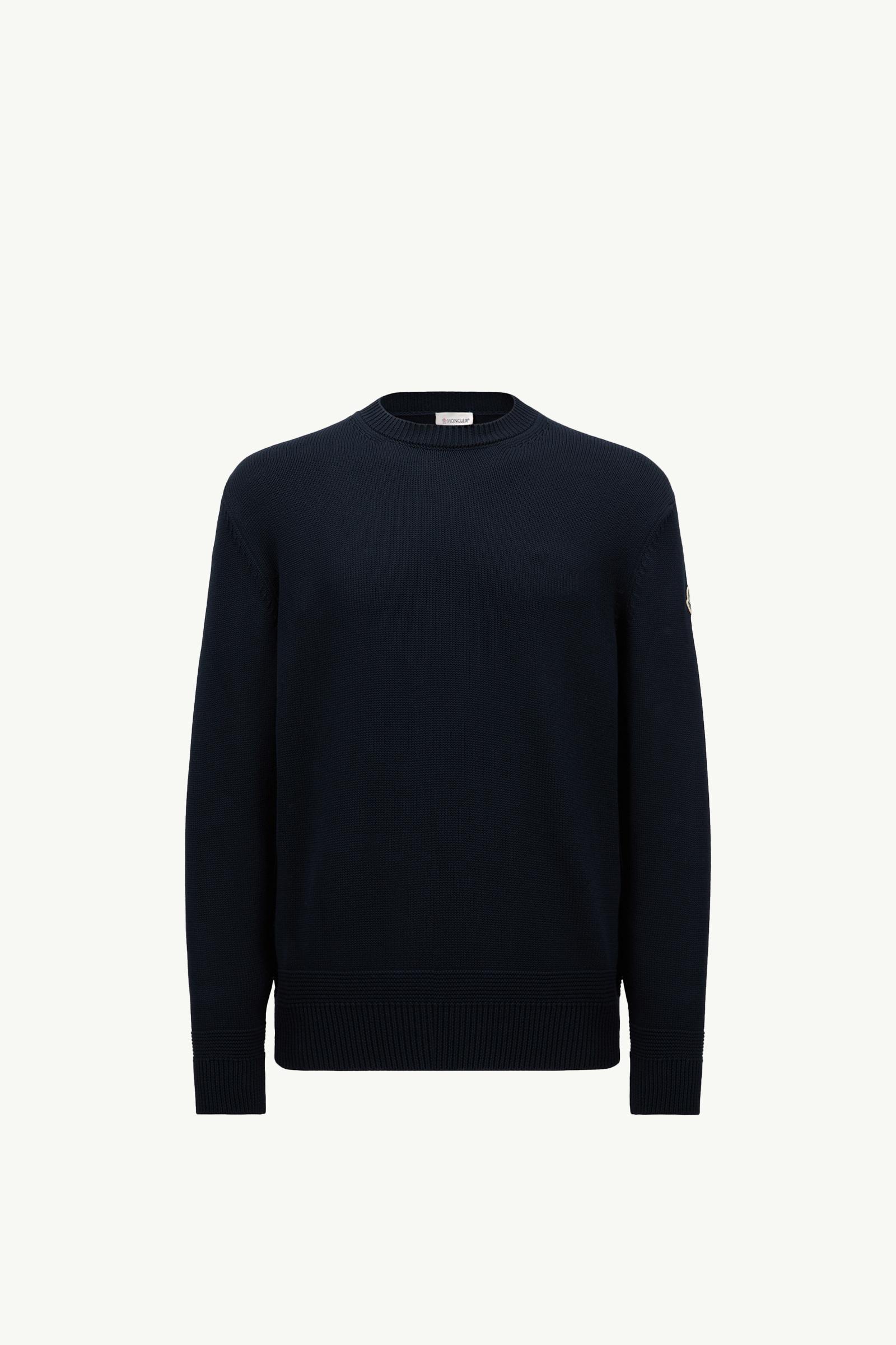 Logo Patch Cotton Jumper