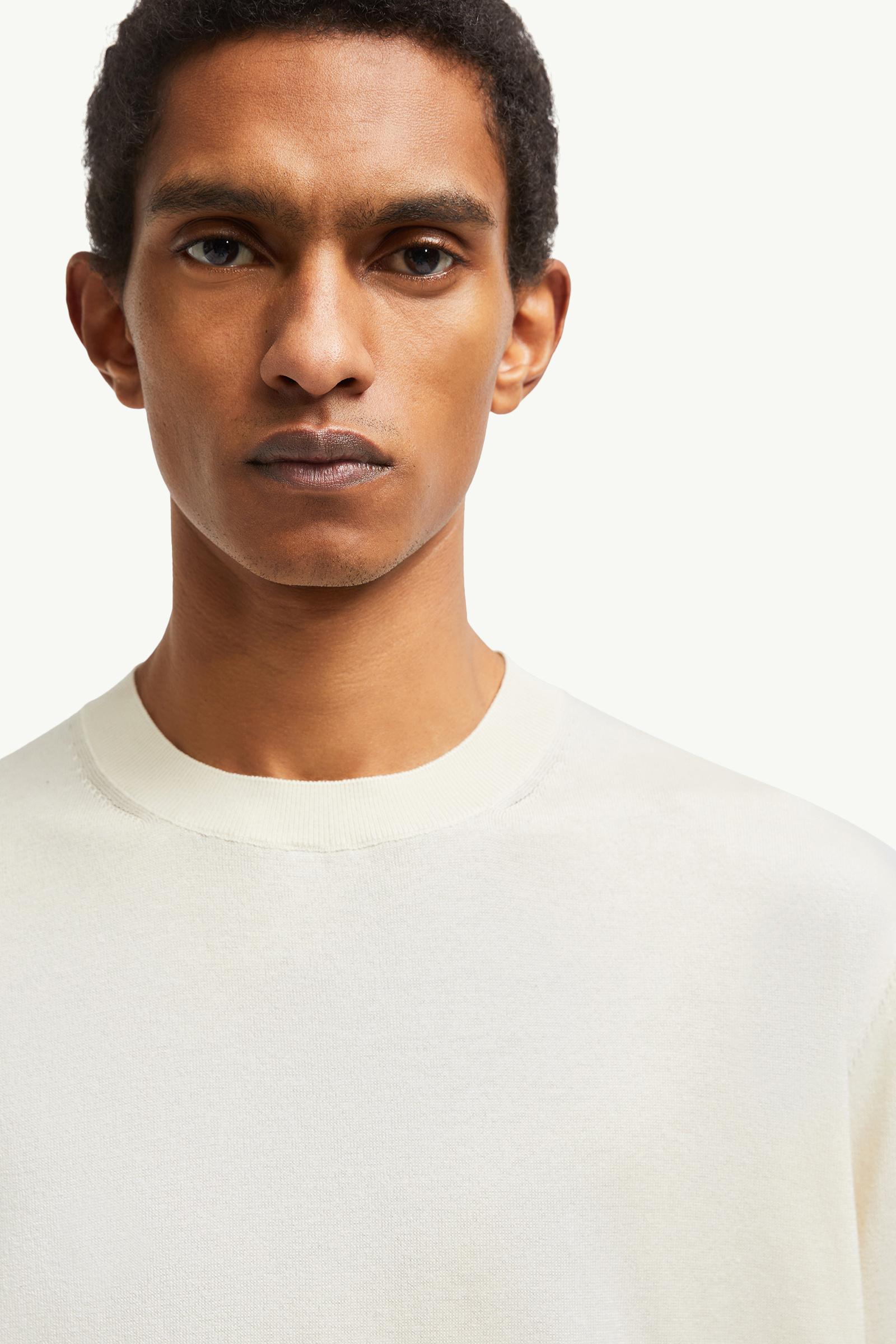 Silk & Cotton Knit T-Shirt