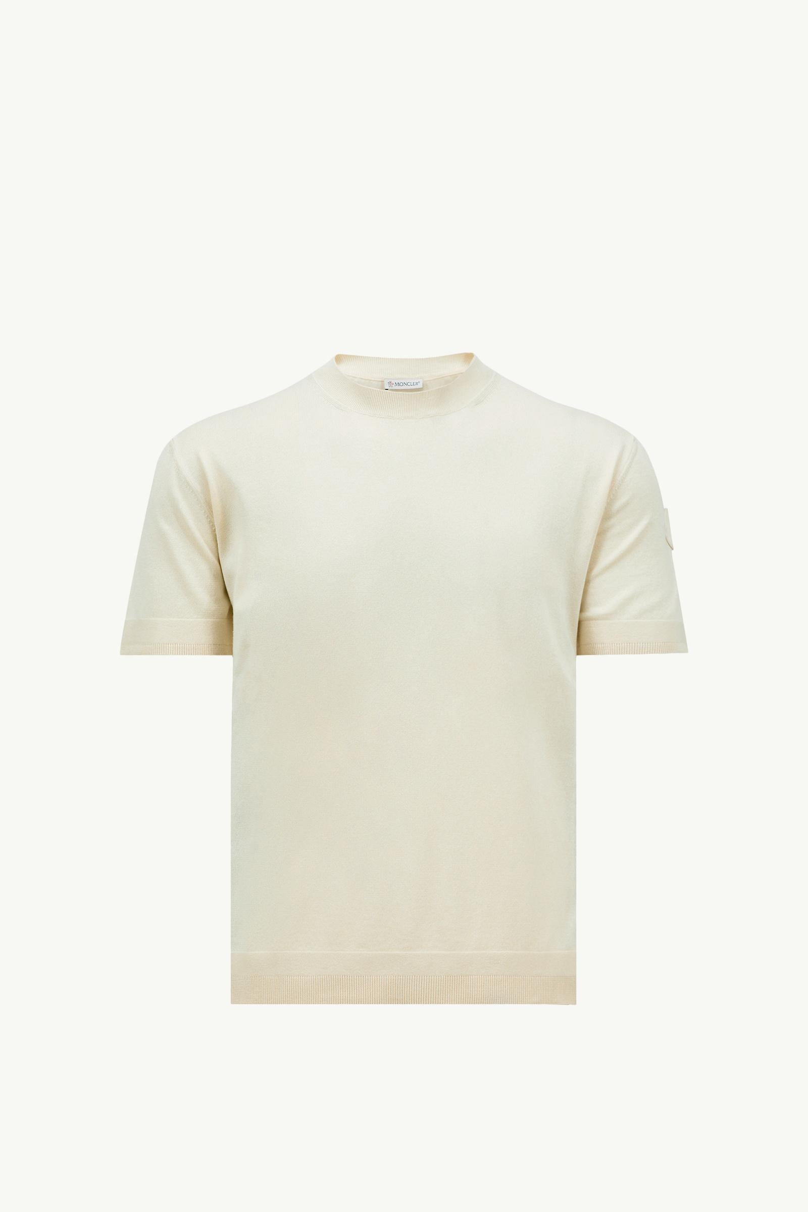 Silk & Cotton Knit T-Shirt