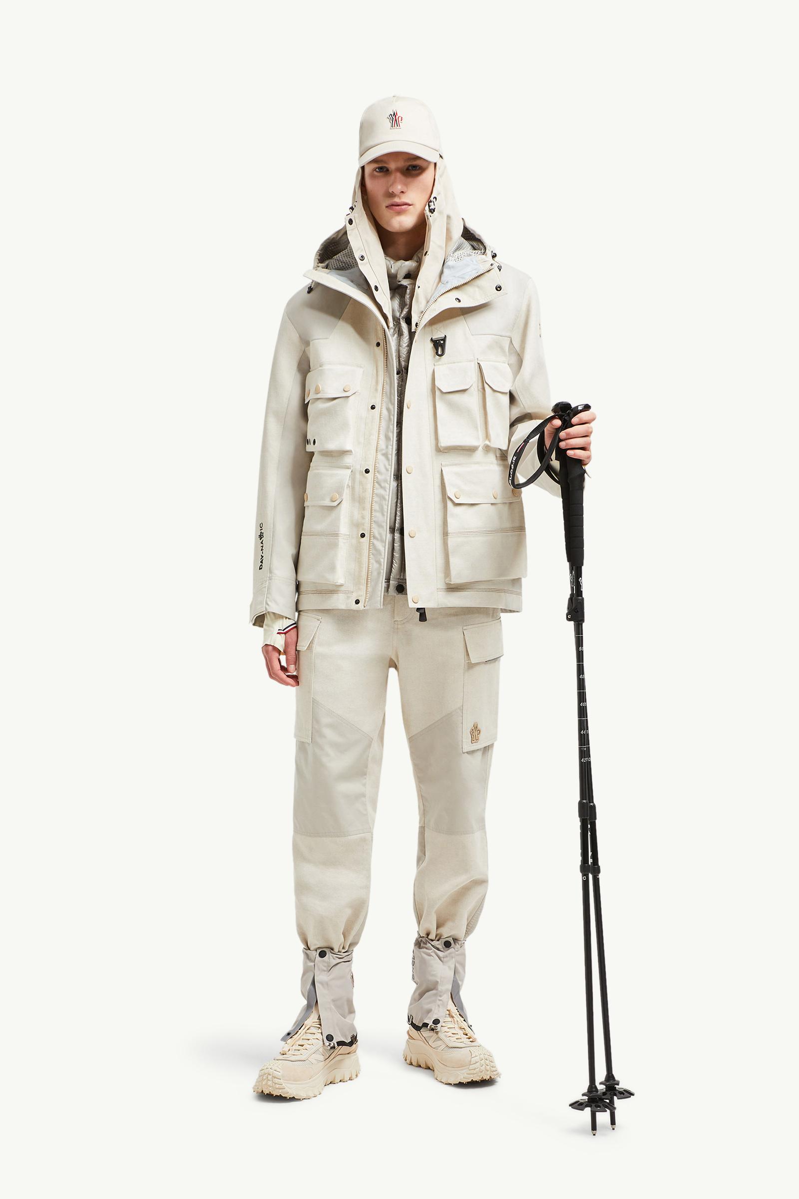 Spur Hooded Linen & Cotton Field Jacket