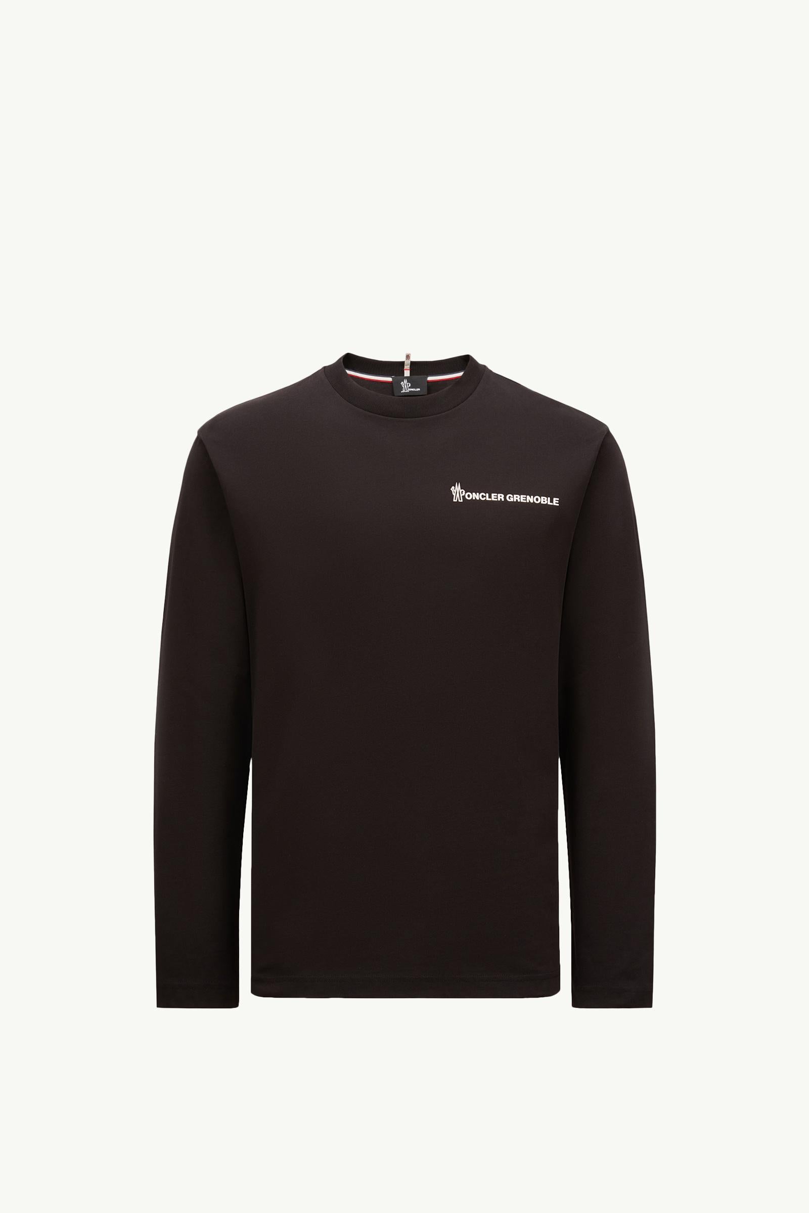 Logo Long Sleeve Cotton T-Shirt