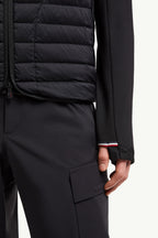 Padded Cotton Zip-Up Hoodie