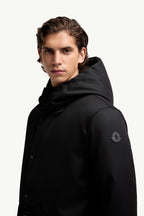 Merri Reversibe Wool Hooded Long Down Jacket