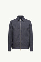 Ormoy Denim Down Shirt Jacket