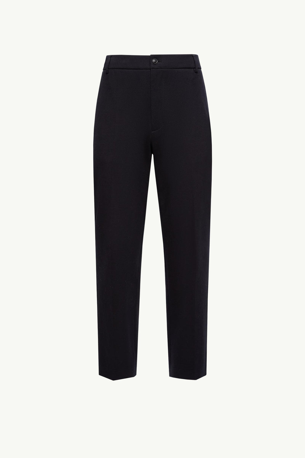 Cotton Blend Tailored Trousers