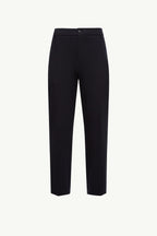 Cotton Blend Tailored Trousers