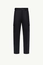 Cotton Gabardine Cargo Trousers