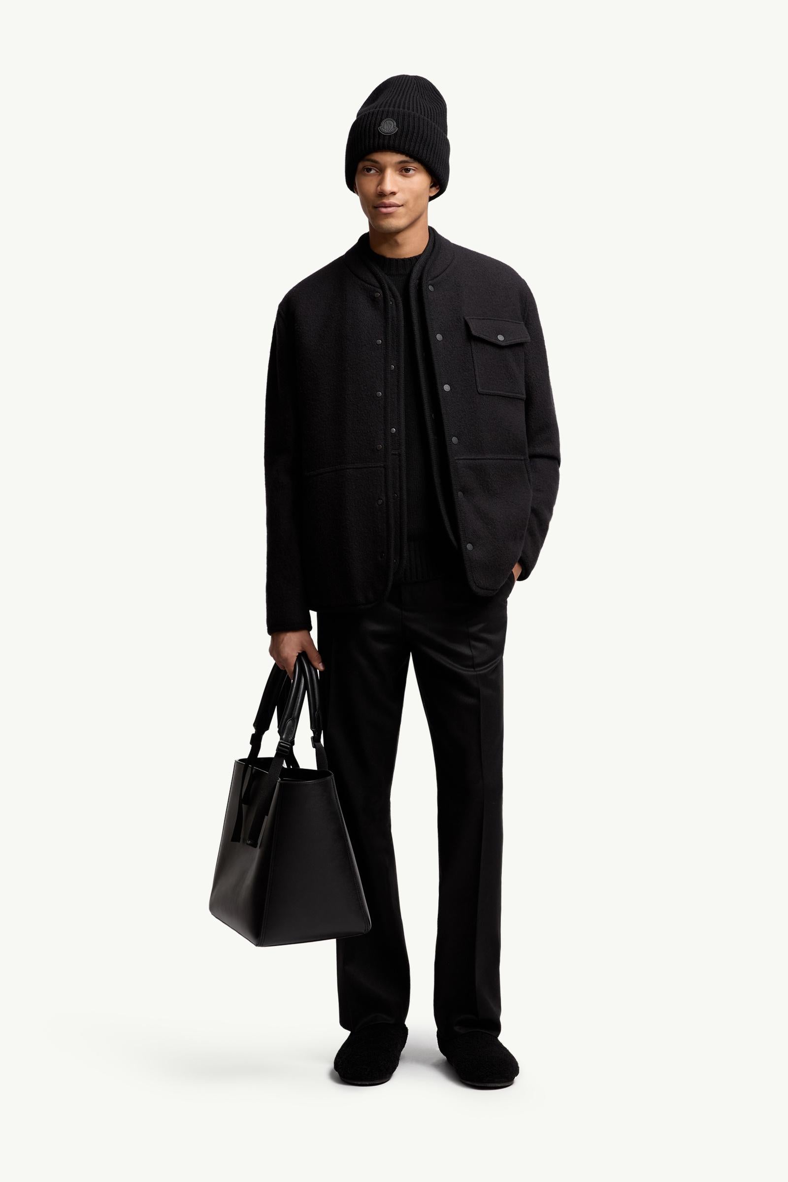 Wool Flannel Tailored Trousers