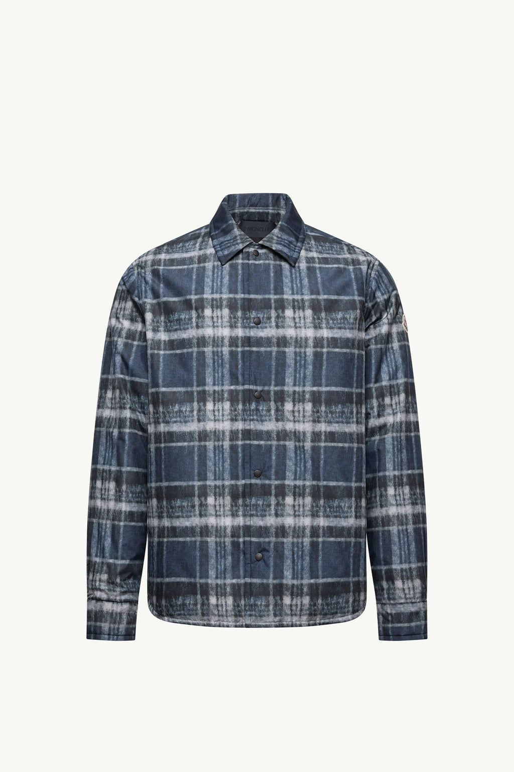 Check Padded Shirt Jacket