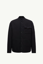 Wool Boucle Shirt Jacket