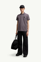 Logo Patch Cotton Piquet Polo Shirt