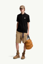 Logo Patch Cotton Piquet Polo Shirt
