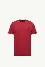 Three-Dimensional Logo Cotton T-Shirt