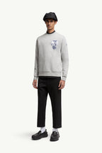Mascot Patch Cotton Sweatshirt