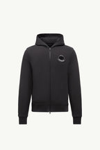Logo Cotton Zip-Up Hoodie