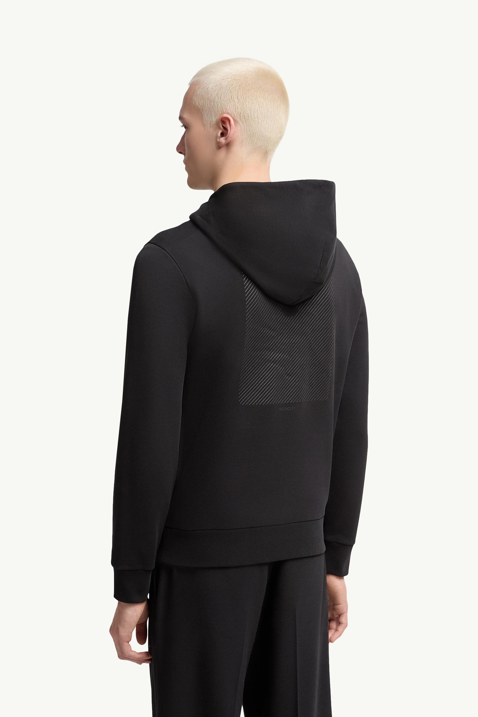 Tonal Back Logo Cotton Hoodie