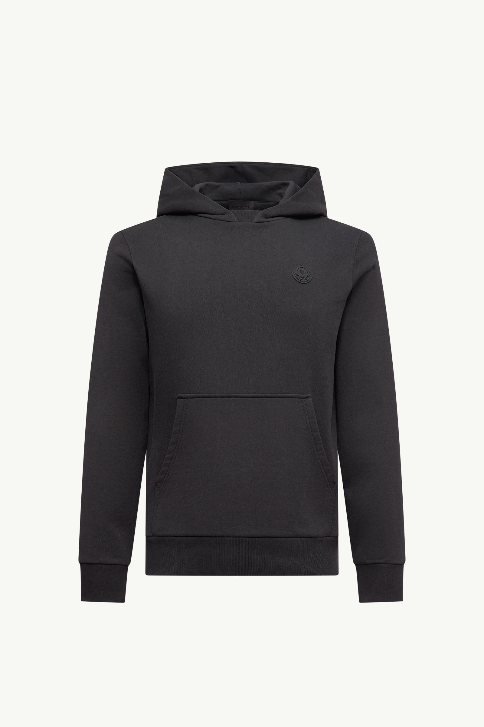 Tonal Back Logo Cotton Hoodie