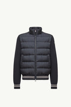Padded Cotton Cardigan