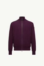 Wool & Cashmere Zip-Up Cardigan