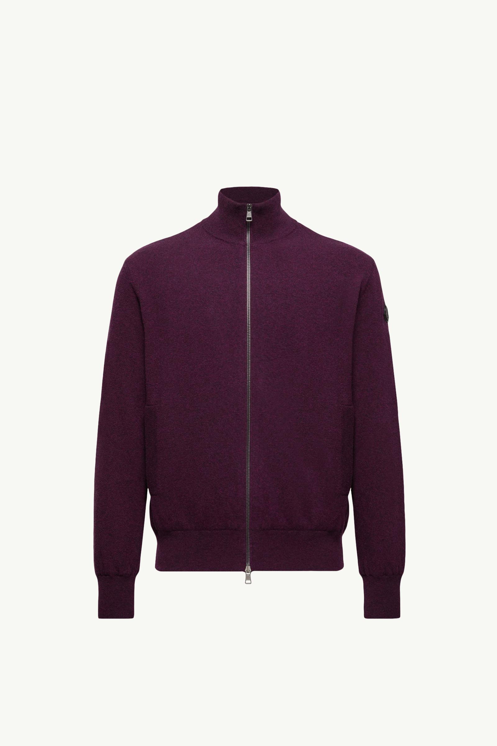 Wool & Cashmere Zip-Up Cardigan