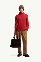 Wool & Cashmere Polo Neck Jumper