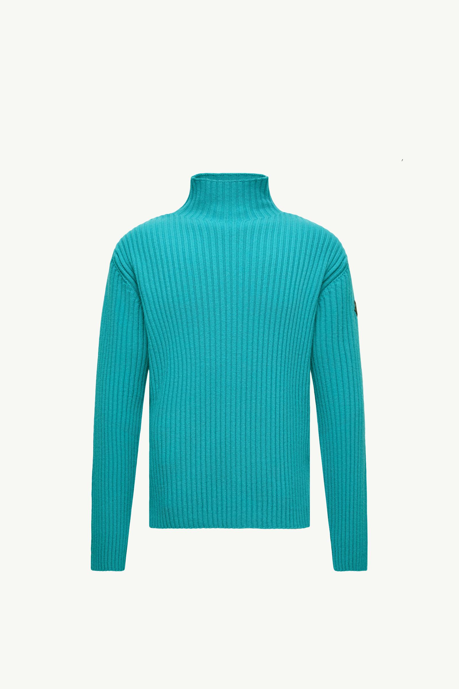 Wool & Cashmere Polo Neck Jumper
